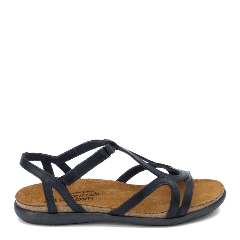 NAOT Women's Dorith Gladiator Sandal, Black Raven Leather, 38 EU/7-7.5 M US - Image 2
